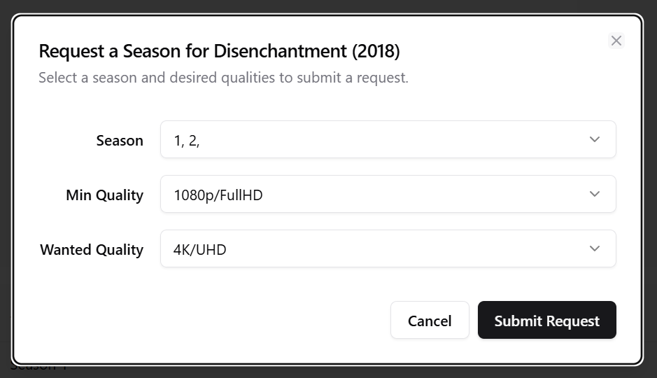 Screenshots - MediaManager Documentation